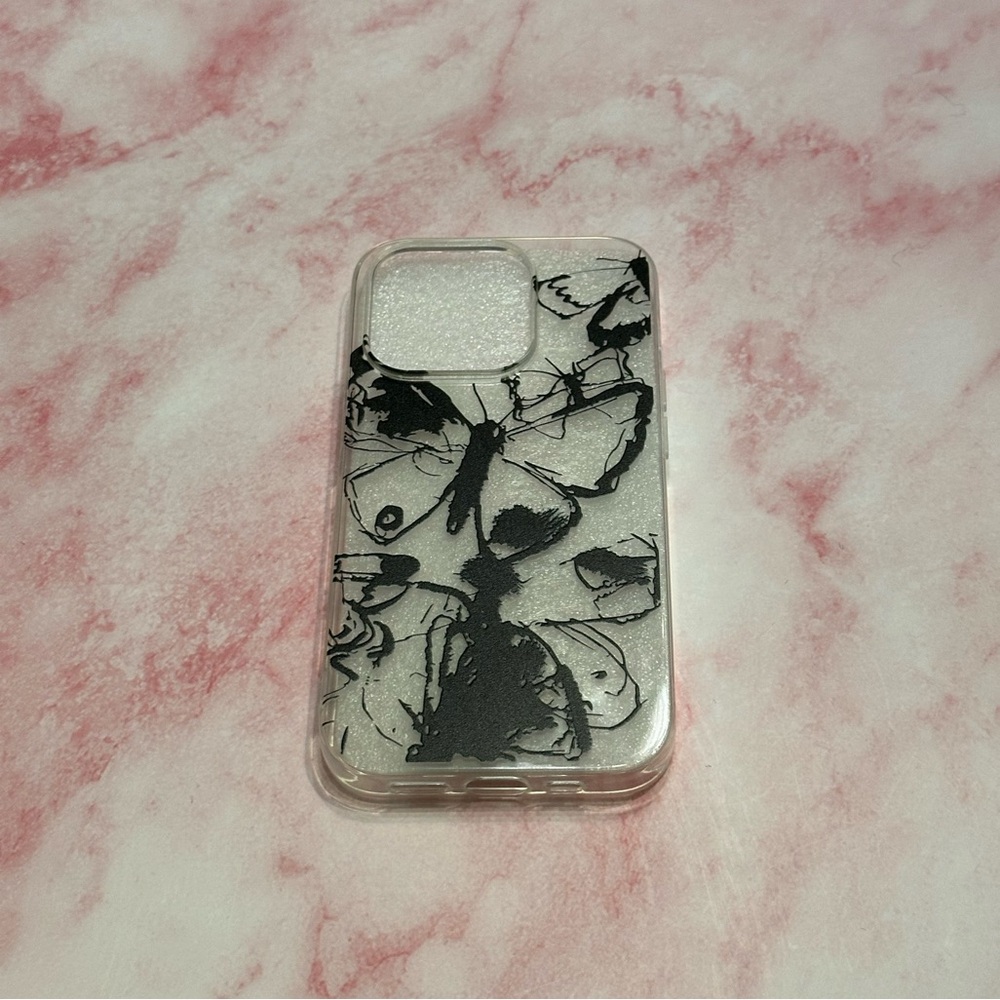 Clear Butterfly 14 Pro Case